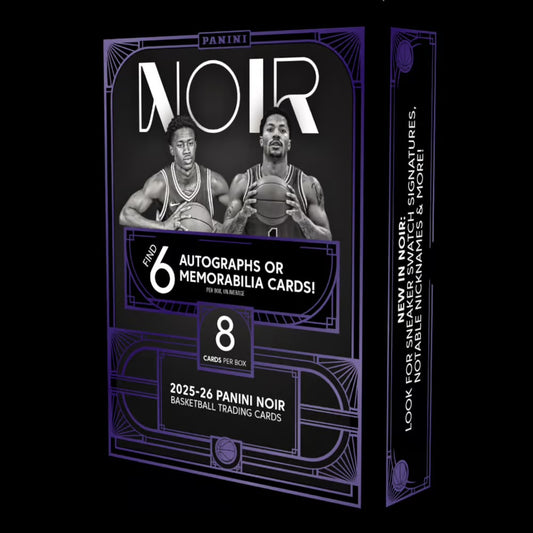 Pre Order - 2025-26 Panini Noir Basketball Hobby Box