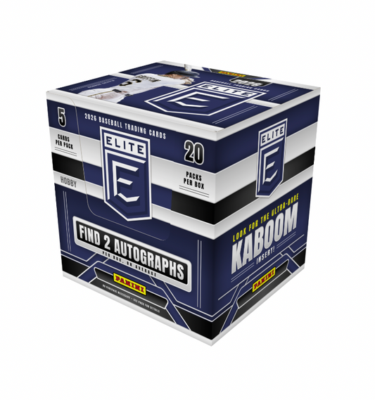 Pre Order - 2026 Panini Donruss Elite Baseball Hobby Box