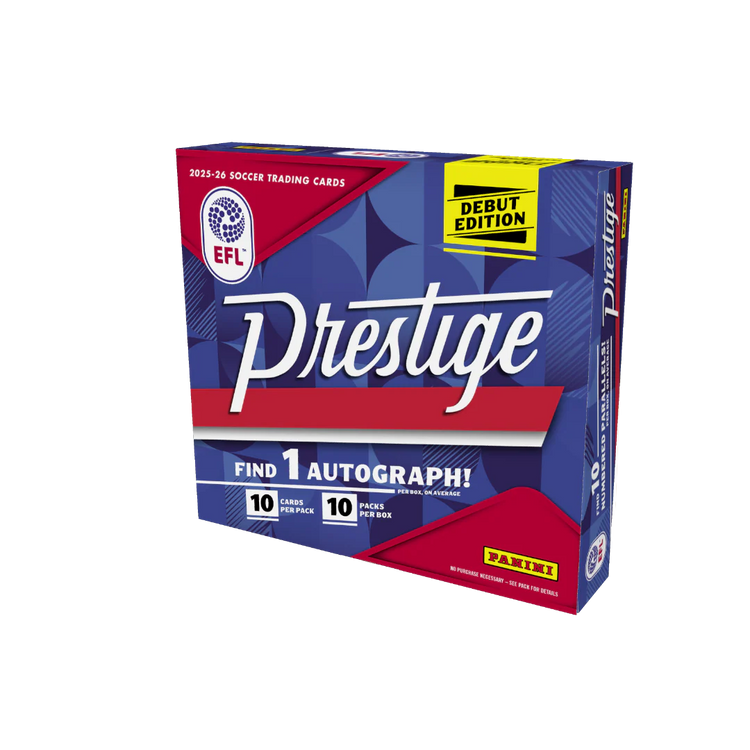 2025/26 Panini Prestige EFL Hobby Preferred Box