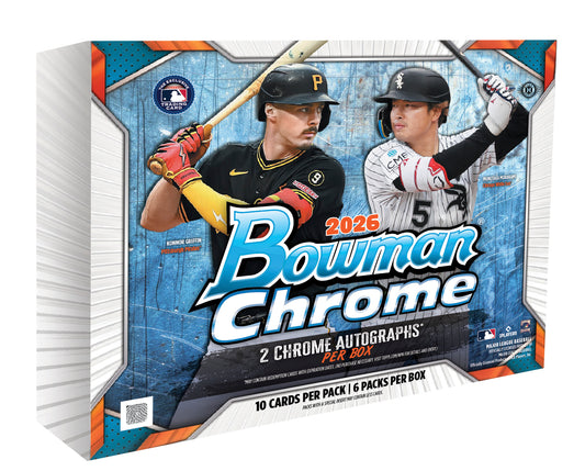 Pre Order - 2026 Bowman Chrome Baseball Hobby Box