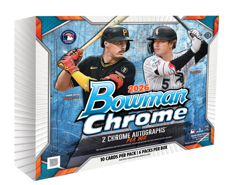 Pre Order - 2026 Bowman Chrome Baseball Hobby Box