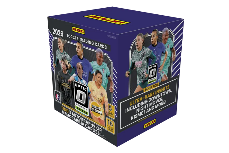 Pre Order - 2026 Panini Donruss Optic National Women's Soccer League NWSL Soccer Hobby Box