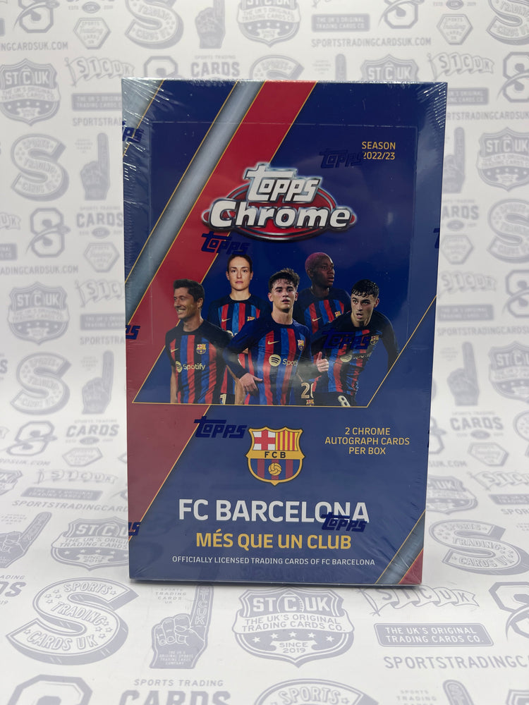 2022-23 TOPPS BARCELONA CHROME Boxバルセロナ | sklep.cleverboard.pl