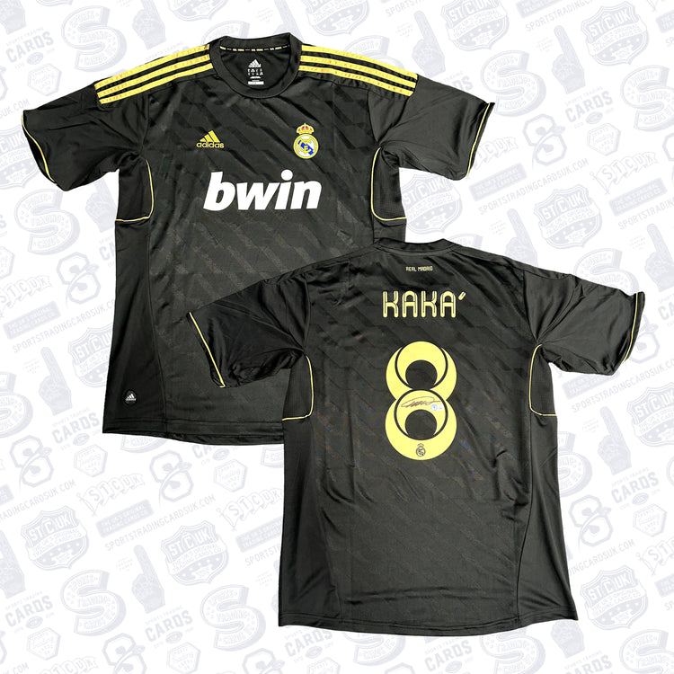 KAKA SIGNED ADIDAS REAL MADRID AWAY JERSEY #8