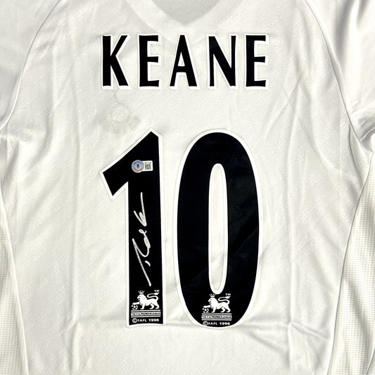 ROBBIE KEANE SIGNED TOTTENHAM HOTSPUR HOME SOCCER JERSEY #10