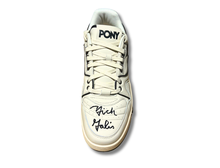 Nick Galis Autographed Authentic Pony M-100 Low Sneaker w’ Black Signature, Limited to 50