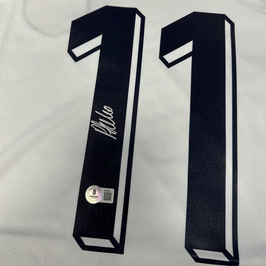 Phil Foden Signed England National Team Home Soccer Jersey #11 - Beckett COA