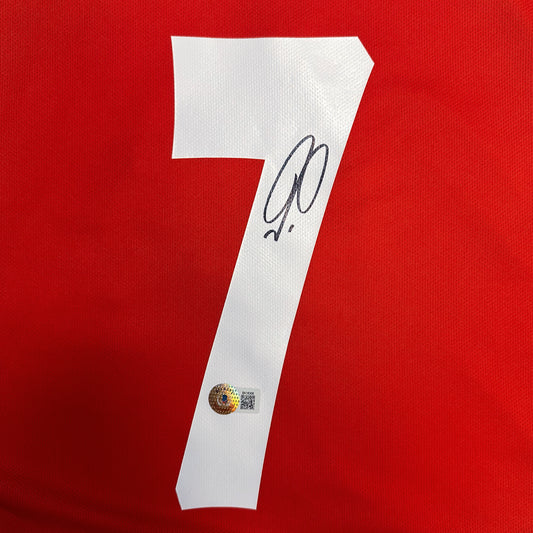 ROBERT PIRES SIGNED ARSENAL HOME SOCCER JERSEY #7