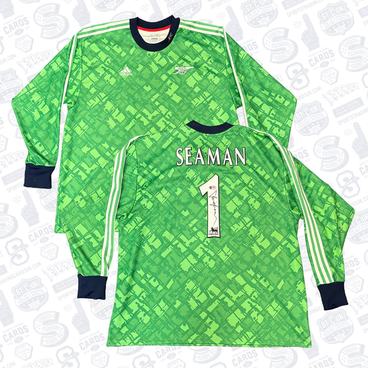 David Seaman Signed Arsenal Jersey