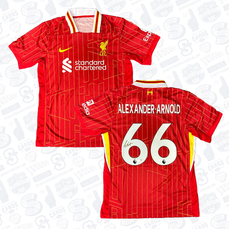 Trent Alexander Arnold Signed Liverpool Home Soccer Jersey #66 – Beckett COA