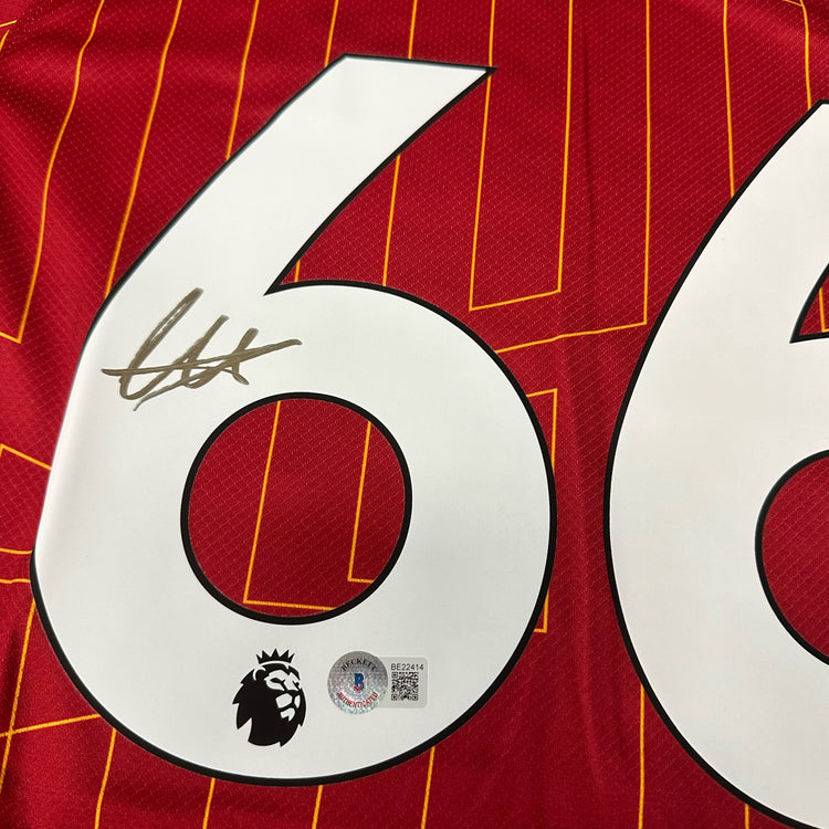 Trent Alexander Arnold Signed Liverpool Home Soccer Jersey #66 – Beckett COA