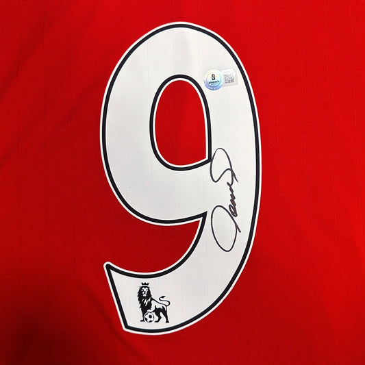 FERNANDO TORRES SIGNED LIVERPOOL HOME SOCCER JERSEY #9