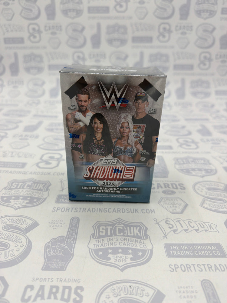 2026 Topps Stadium Club WWE Wrestling Blaster Box