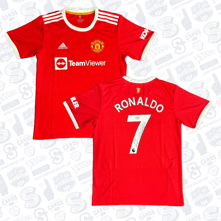 CRISTIANO RONALDO SIGNED MANCHESTER UNITED JERSEY – BECKETT COA