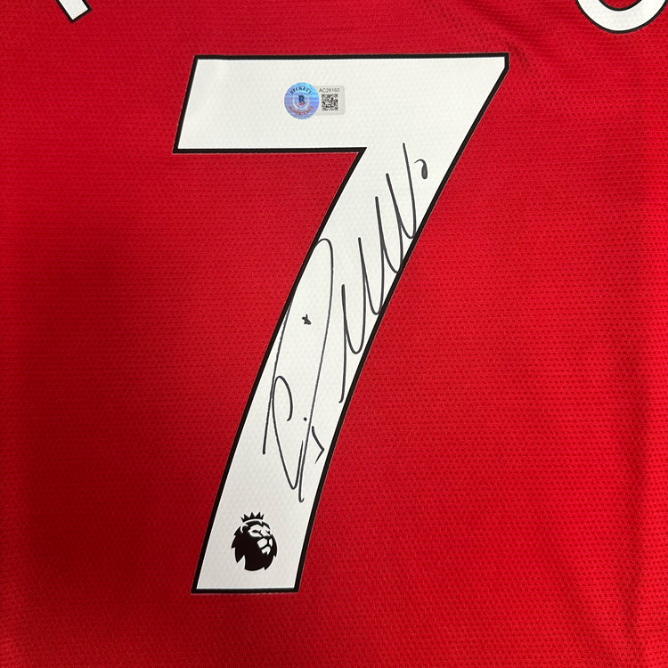 CRISTIANO RONALDO SIGNED MANCHESTER UNITED JERSEY – BECKETT COA