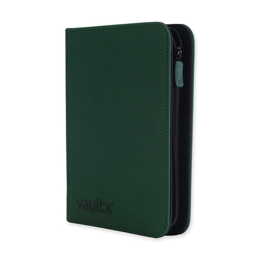 VaultX 4-Pocket eXo-Tec® Zip Binder - Green