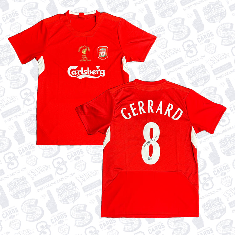 Gerrard signed jersey online