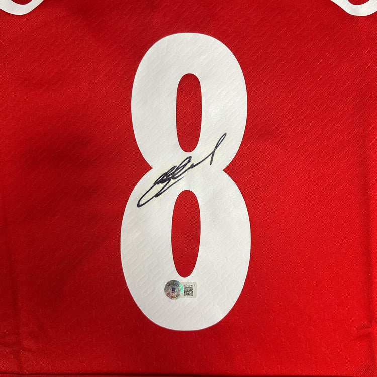 STEVEN GERRARD SIGNED LIVERPOOL JERSEY – BECKETT COA