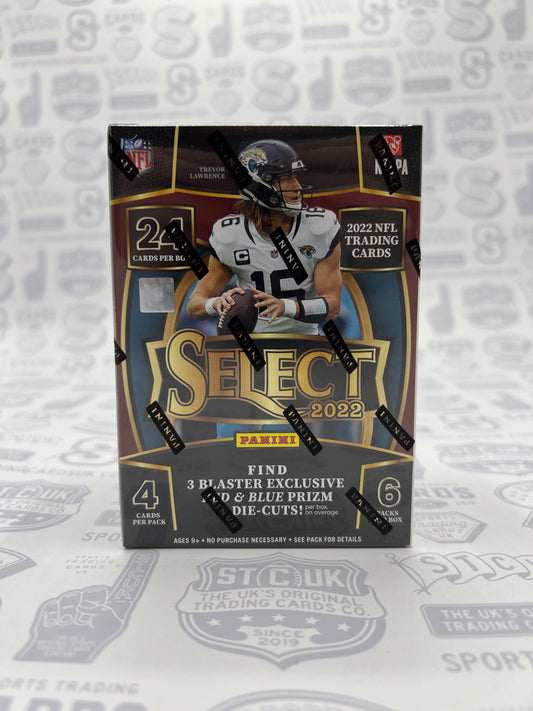 2022 Panini Select Football Blaster Box