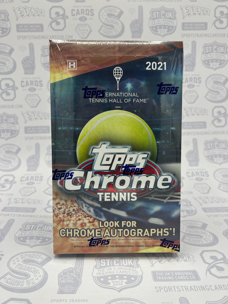 2021 Topps Chrome Tennis Hobby Box