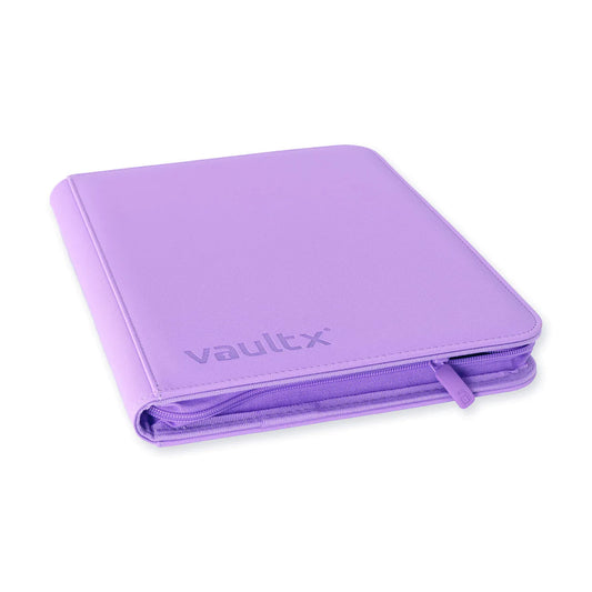 VaultX 9-Pocket eXo-Tec™ Zip Binder - Just Purple