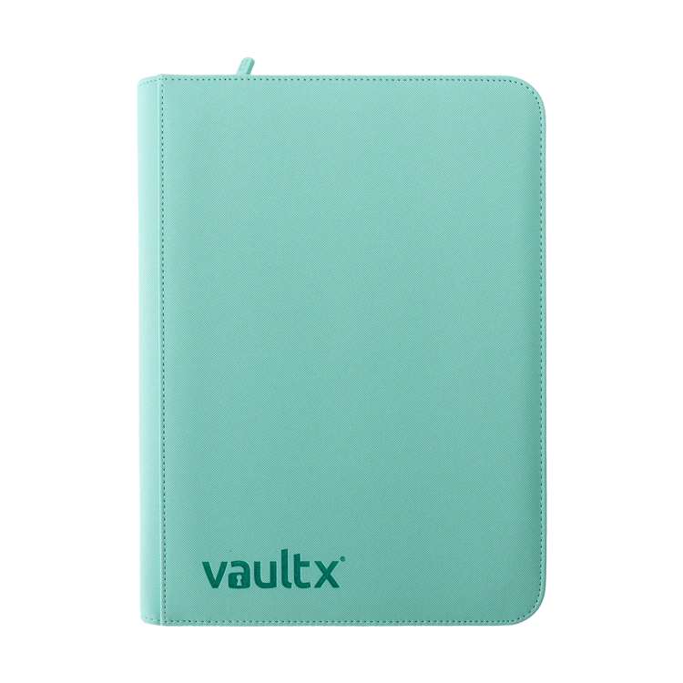 VaultX 9-Pocket eXo-Tec™ Zip Binder - Mint Green