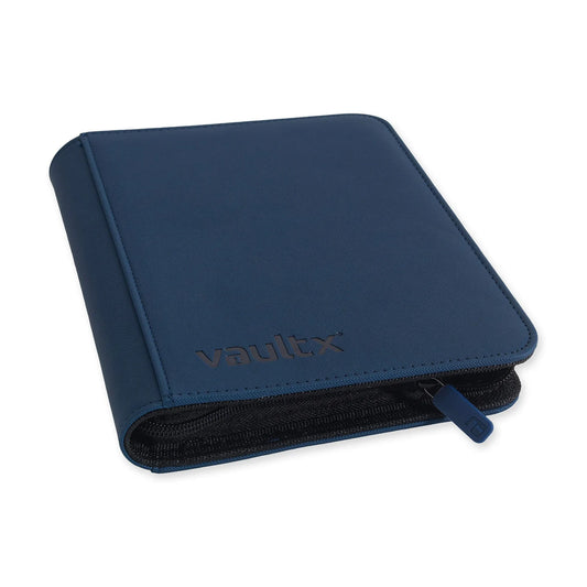 VaultX 4-Pocket eXo-Tec® Zip Binder - Blue