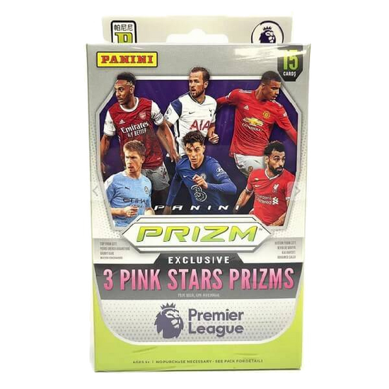 2020/21 Panini Prizm Premier League EPL Soccer Hanger Box - Sports Trading Cards UK