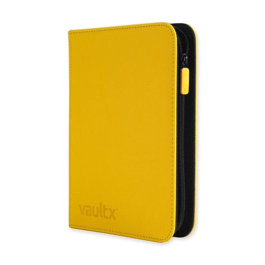 VaultX 4-Pocket eXo-Tec® Zip Binder - Yellow