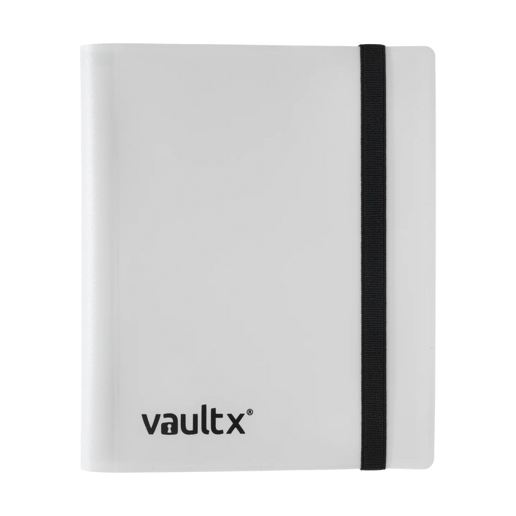 VaultX 9-Pocket Strap Binder - White