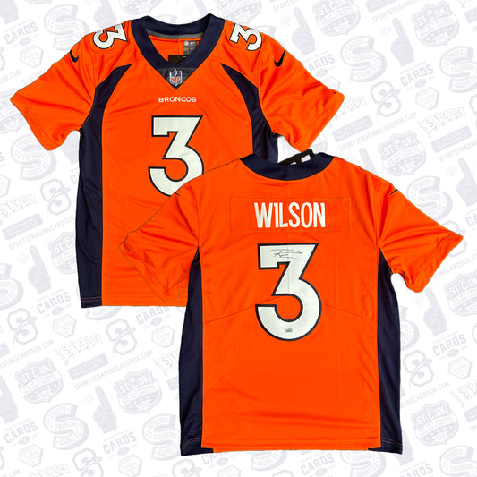 Russell Wilson Autographed Denver Broncos Nike Home Jersey