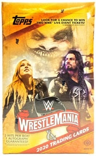 2020 Topps WWE Road To Wrestlemania Hobby Box - Sports Trading Cards UK
