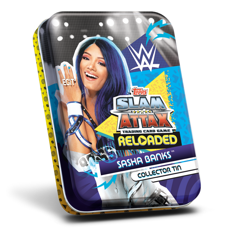 WWE Slam Attax Reloaded 2020 - Collector Tin 2, Sasha Banks