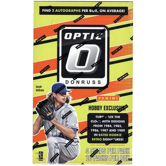 2016 Donruss Optic Baseball Hobby Box - Sports Trading Cards UK