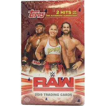 2019 Topps WWE RAW Wrestling Hobby Box - Sports Trading Cards UK