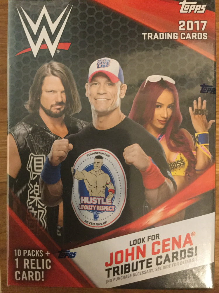 2017 Topps WWE Wrestling Blaster Box - Sports Trading Cards UK