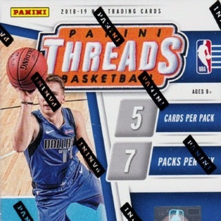 2018/19 Panini Threads Basketball Blaster Box - Sports Trading Cards UK