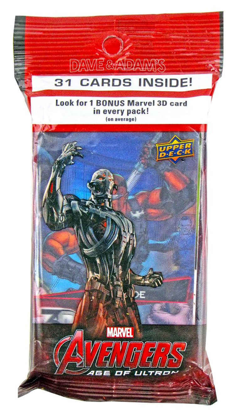Marvel Avengers: Age of Ultron Jumbo Pack (Upper Deck 2015) - Sports Trading Cards UK