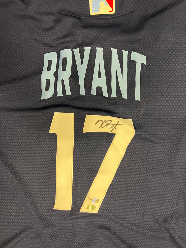 Kris Bryant Chicago Cubs Nike Signed Jersey