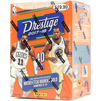 2017/18 Panini Prestige Basketball Blaster Box - Sports Trading Cards UK
