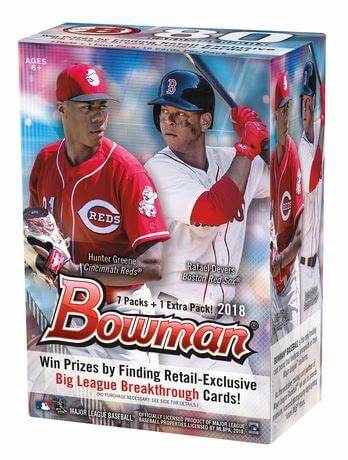2018 Bowman Baseball 8ct Blaster Box - Sports Trading Cards UK