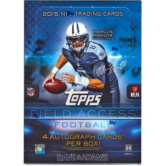 2015 Topps Field Access Hobby Pack - 1 Auto Per Pack - Sports Trading Cards UK