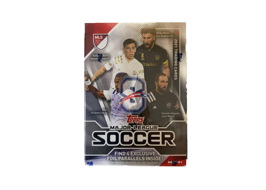 2021 Topps MLS Soccer 8 Pack Blaster Box