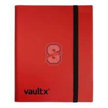 VaultX 9-Pocket Strap Binder - Red