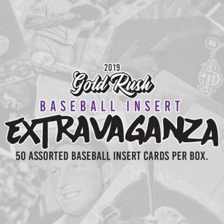 2019 Gold Rush Extravaganza Baseball Inserts Box - Sports Trading Cards UK