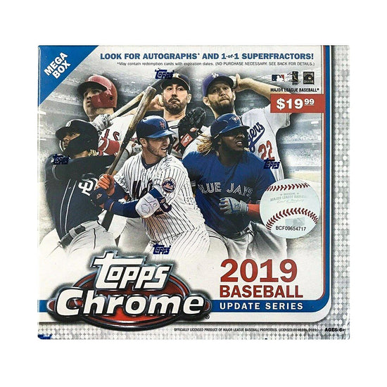 2019 Topps Chrome Update Baseball Mega Box - Sports Trading Cards UK