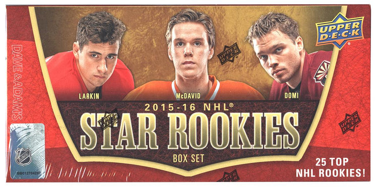 2015-16 Upper Deck NHL Hockey Star Rookies Box Set - Sports Trading Cards UK