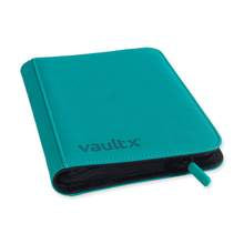 VaultX 4-Pocket eXo-Tec® Zip Binder - Teal