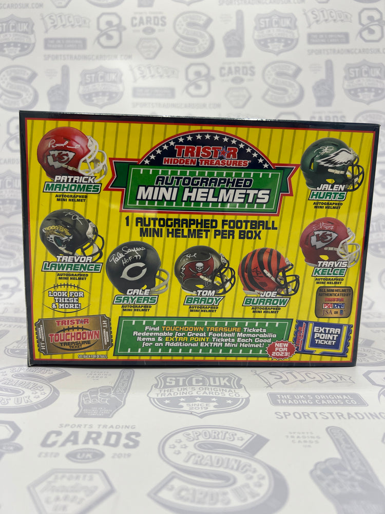 2023 Tristar Hidden Treasures Football Mini Helmet Box