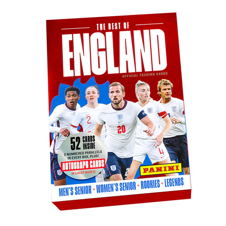 Panini The Best Of England Official Trading Cards Box